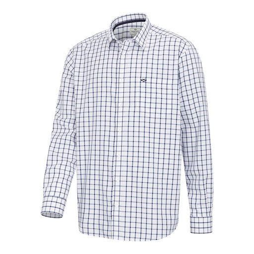Hoggs of Fife Fernie Bamboo Shirt - Navy