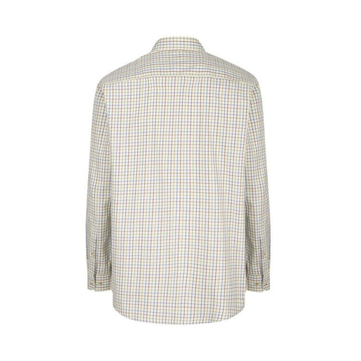 Hoggs of Fife Inverness Cotton Tattersall Shirt -  Wine/Blue/Green