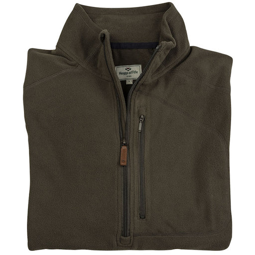 Hoggs of Fife Islander Techpro 1/4 Zip Fleece - Beluga