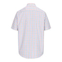 Hoggs of Fife Kessock Short Sleeve Check Shirt - Red/Yellow