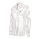Hoggs of Fife Ladies Aberlady Tattersall Shirt - Purple/Mineral Blue