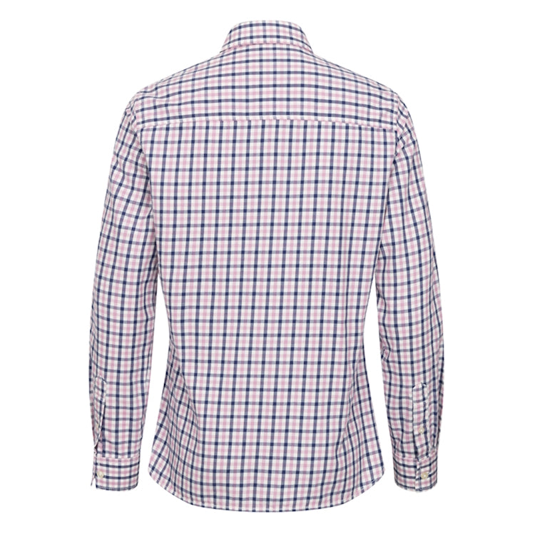 Hoggs of Fife Ladies Becky II Shirt - Navy/Pink
