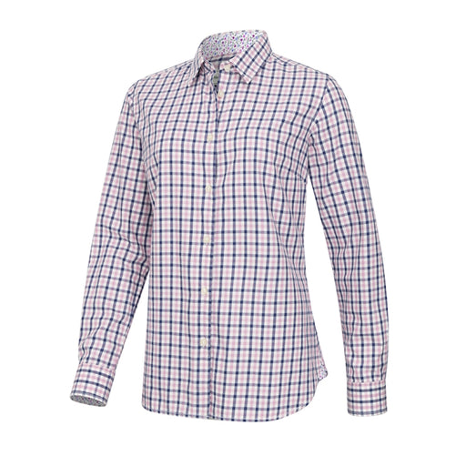 Hoggs of Fife Ladies Becky II Shirt - Navy/Pink