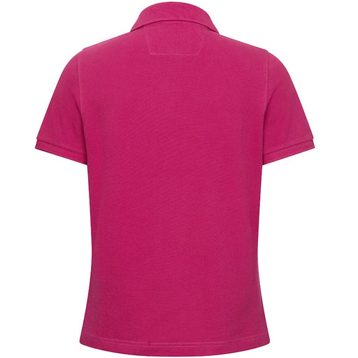 Hoggs of Fife Ladies Cora Pique Polo Shirt - Berry