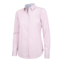 Hoggs of Fife Ladies Ingliston Stretch Stripe Shirt - Pink/White