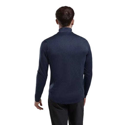 Montane Dart Zip Neck T-Shirt - Eclipse Blue