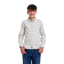 Jack Pyke Junior Countryman Shirt - Green Check
