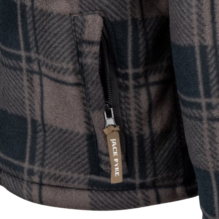 Jack Pyke Junior Tundra Shirt - Brown Check