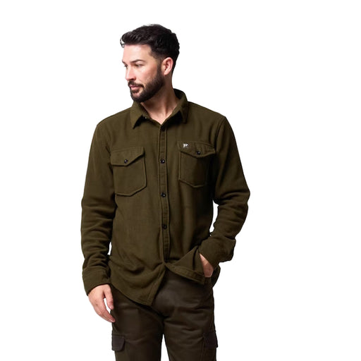 Jack Pyke Polar Fleece Shirt - Dark Olive