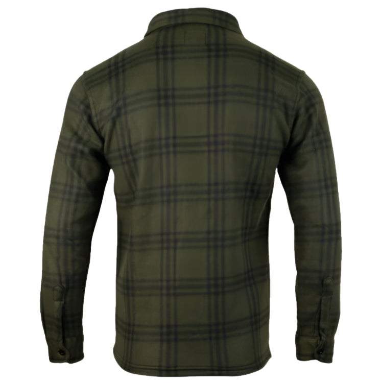 Jack Pyke Polar Fleece Shirt - Green Check