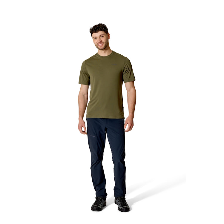 Rab Force Stamp Tee Shirt - Olive