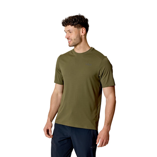 Rab Force Stamp Tee Shirt - Olive