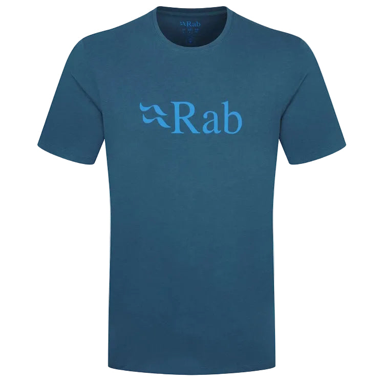 Rab Stance Logo Tee Shirt - Tempest Blue