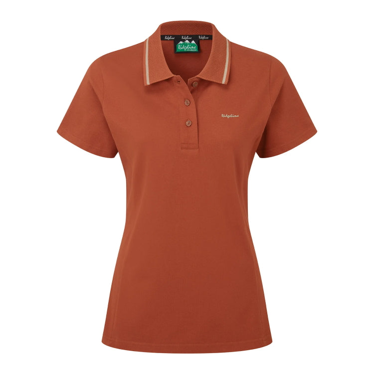Ridgeline Ladies Kilworth Polo Shirt - Russet