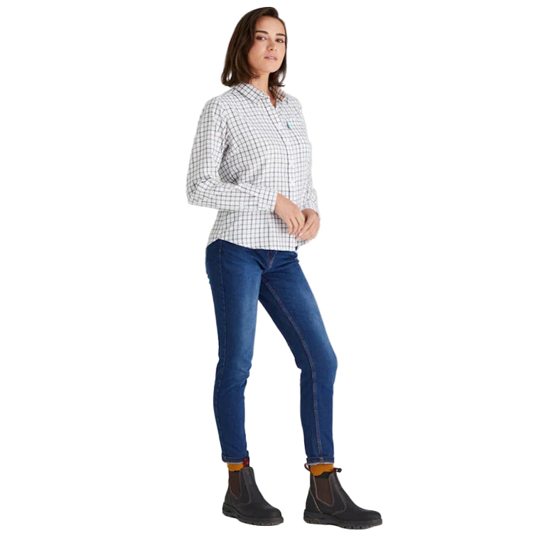 Ridgeline Ladies Sedgebrook Shirt - Deep Forest/Smokey Olive