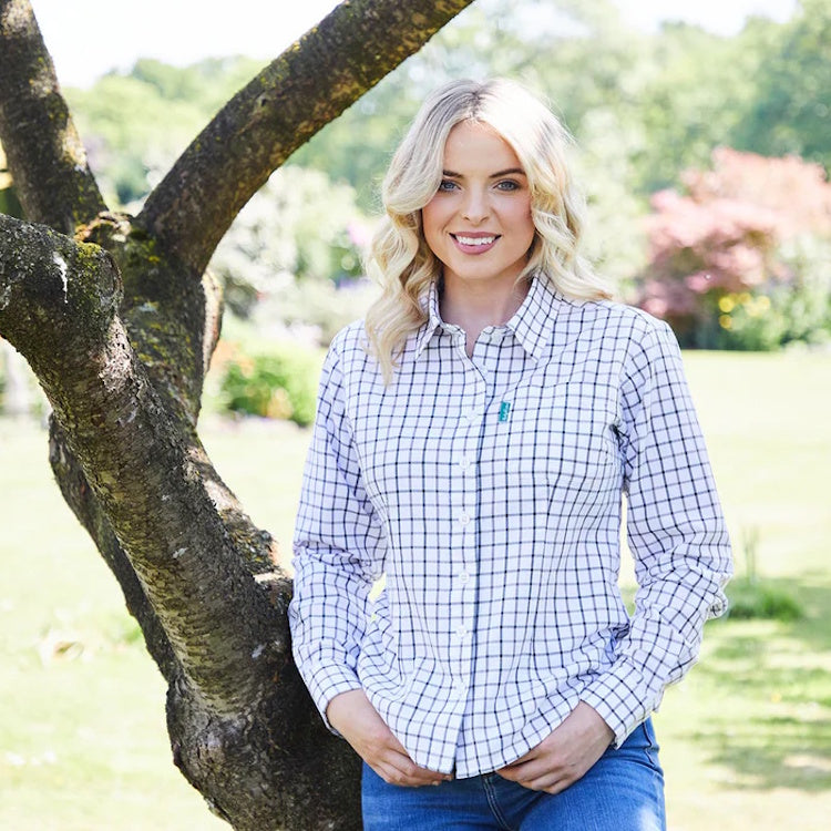 Ridgeline Ladies Sedgebrook Shirt - Navy/Storm