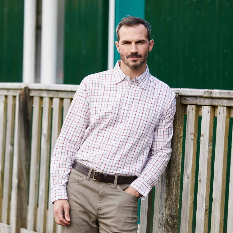 Ridgeline Sedgebrook Shirt - Russet/Roasted Cashew