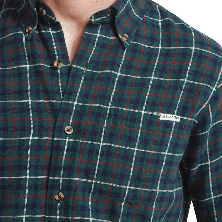Schoffel Akenham Shirt - Botanical Green