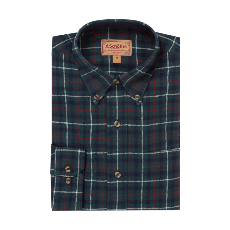 Schoffel Akenham Shirt - Botanical Green