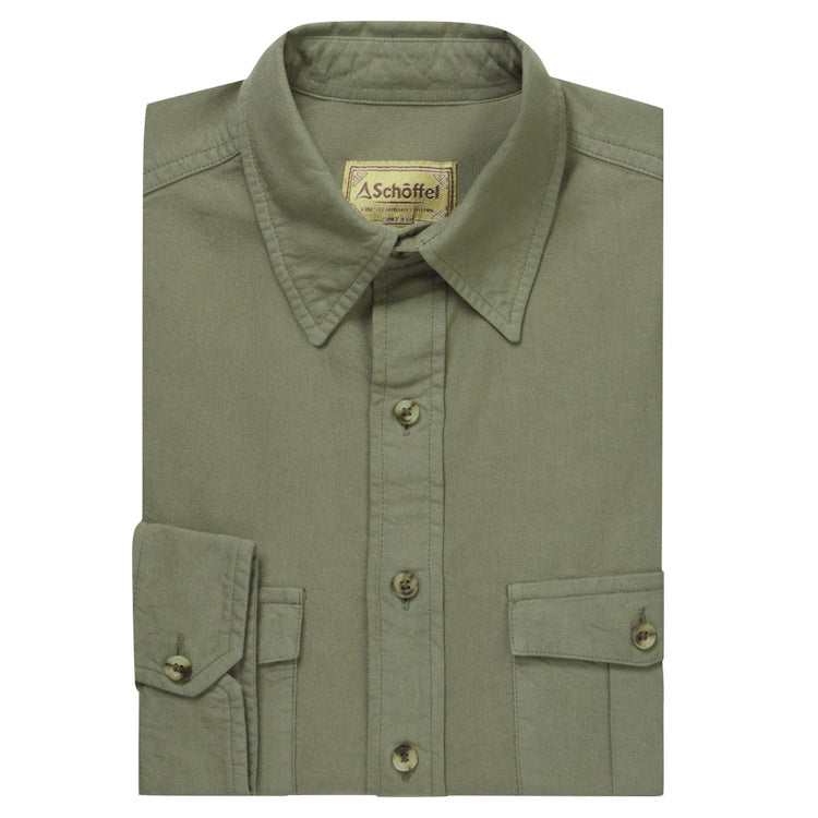 Schoffel Battlesbridge Shirt - Beetle Green