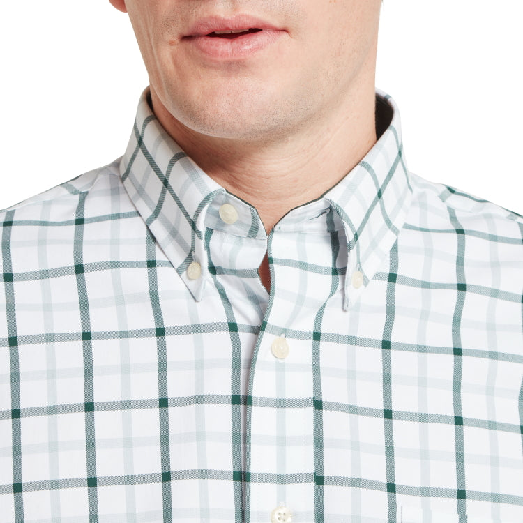Schoffel Brancaster Classic Shirt - Deep Pine Check