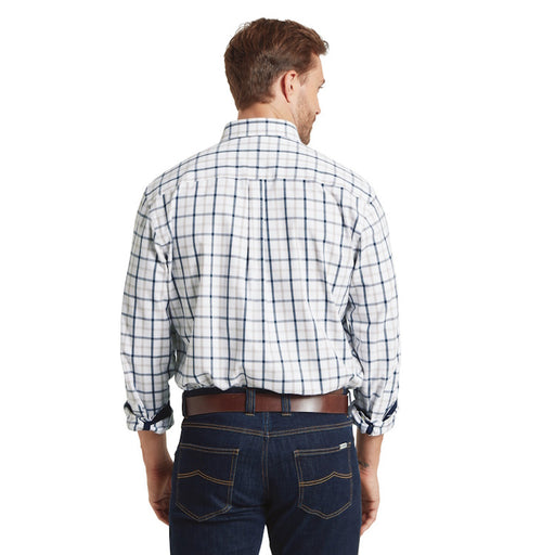 Schoffel Brancaster Classic Shirt - Oxford Navy Check