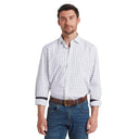 Schoffel Halesworth Tailored Shirt - Blue Check