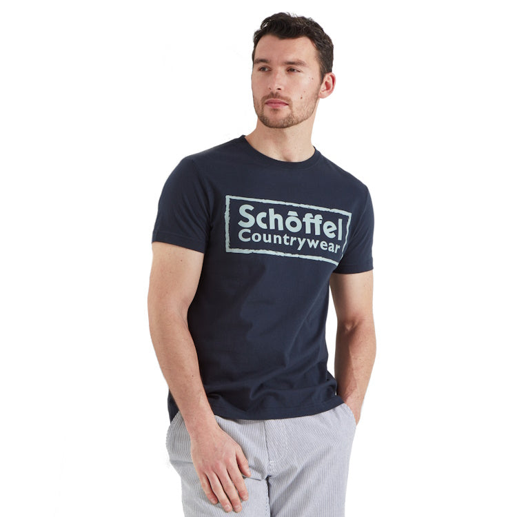 Schoffel Mens Heritage T-Shirt - Navy