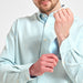 Schoffel Holt Soft Oxford Tailored Shirt - Pale Blue/Lemon Stripe