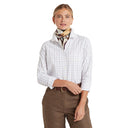 Schoffel Ladies Blakeney Shirt - Dark Mauve Tattersall
