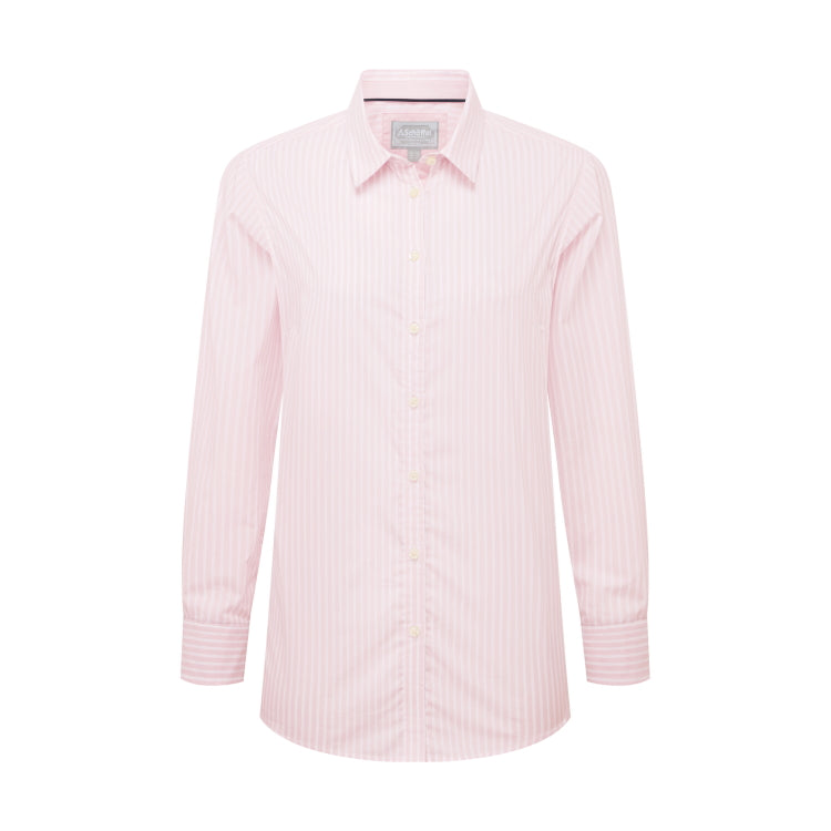Schoffel Ladies Holme Striped Shirt - Mauve Blush