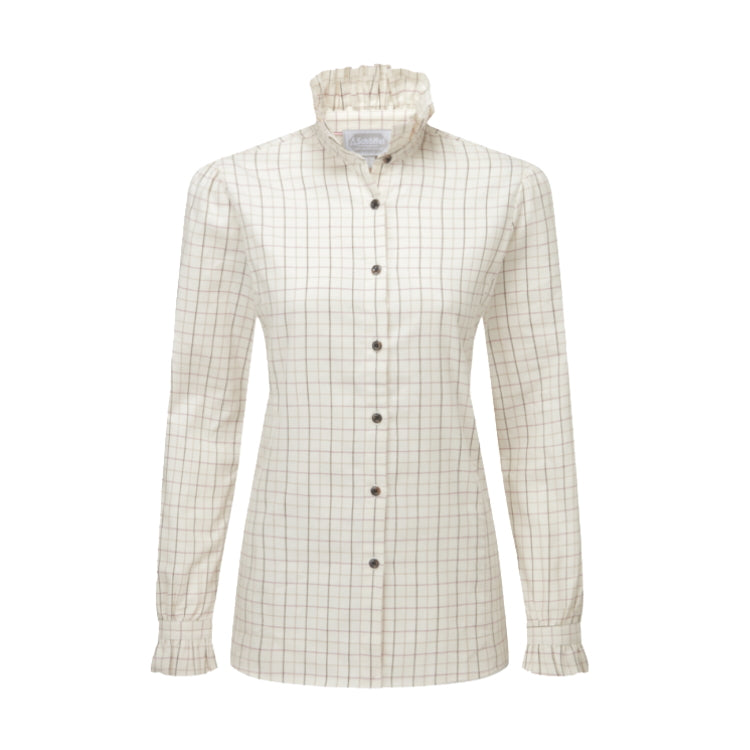 Schoffel Ladies Sheringham Shirt - Cobblestone Tattersall