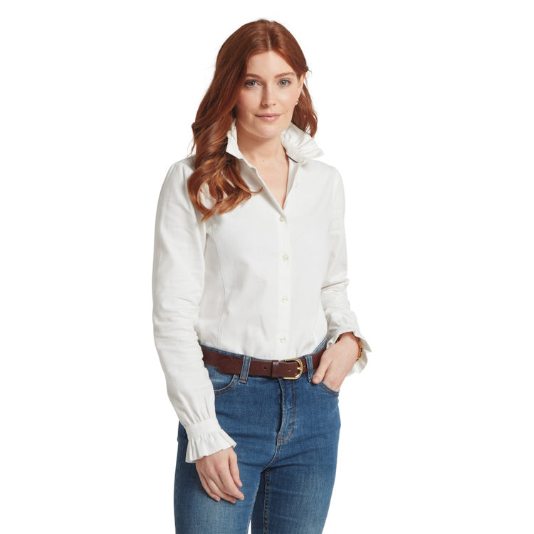 Schoffel Ladies Sheringham Shirt - White