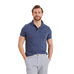 Schoffel St Ives Jersey Polo Shirt - French Navy
