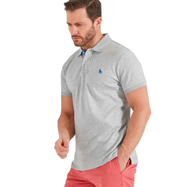 Schoffel St Ives Jersey Polo Shirt - Grey