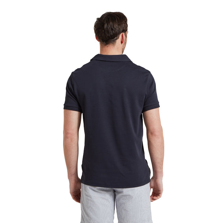 Schoffel St Ives Jersey Polo Shirt - Navy