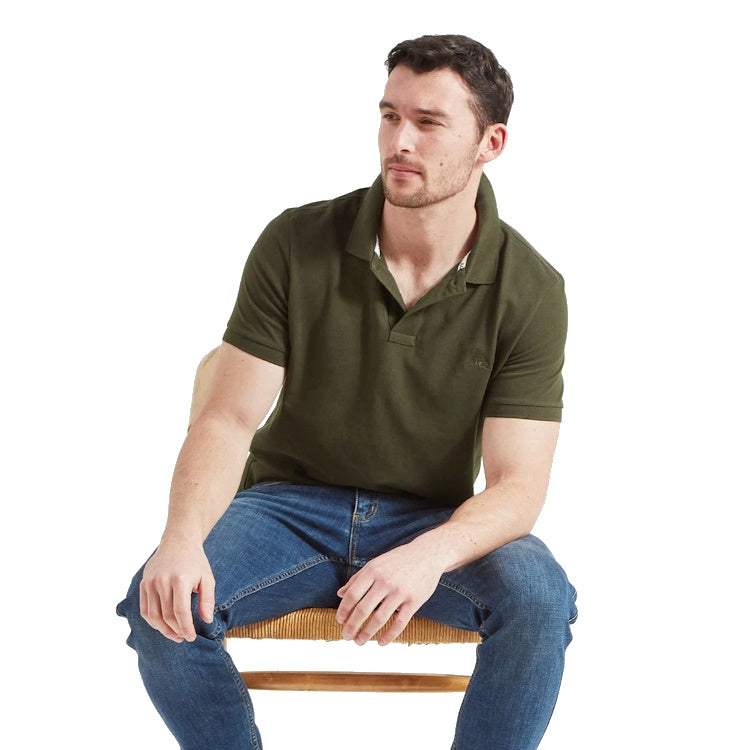 Schoffel St Ives Polo Shirt - Forest | John Norris