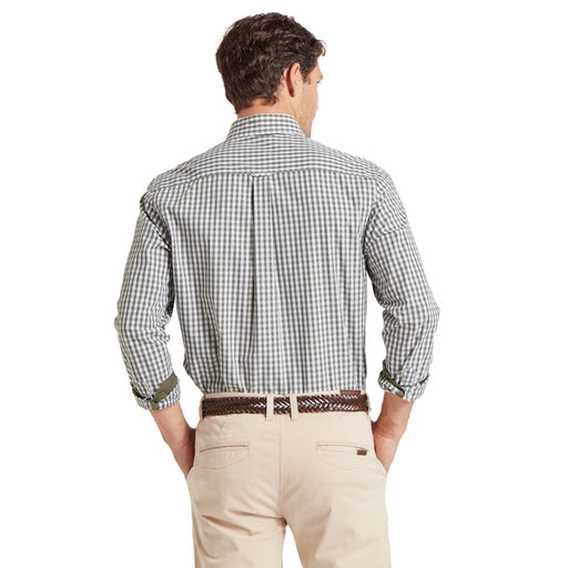 Schoffel Thorpeness Tailored Shirt - Beetle Green Check