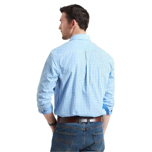 Schoffel Thorpeness Tailored Shirt - Blue Check