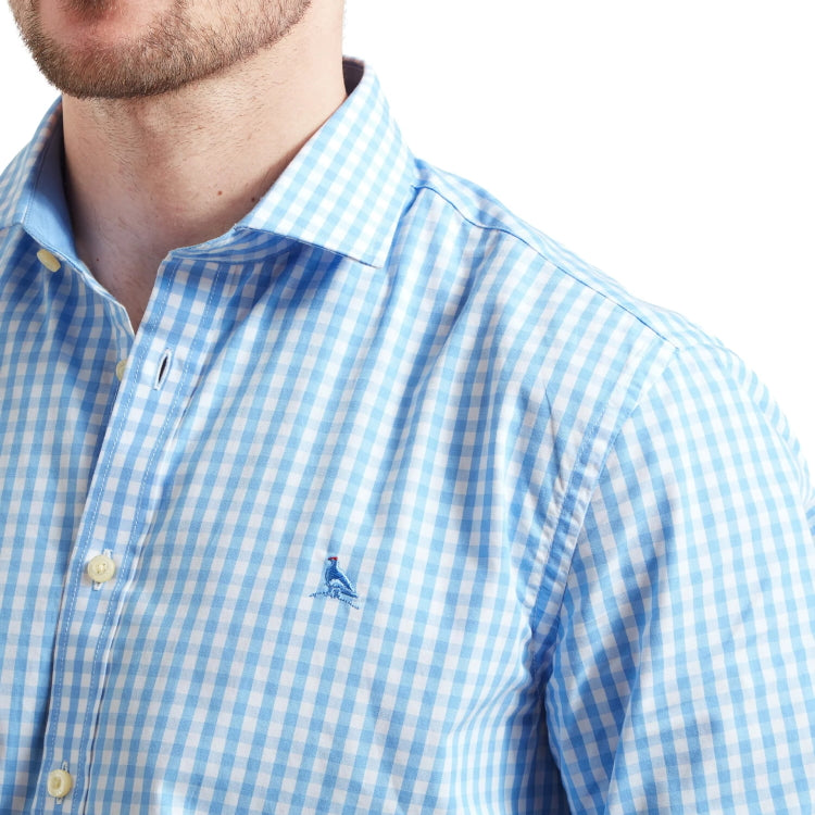 Schoffel Thorpeness Tailored Shirt - Blue Check