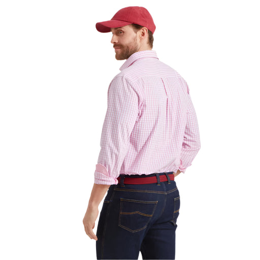 Schoffel Thorpeness Tailored Shirt - Pink Check
