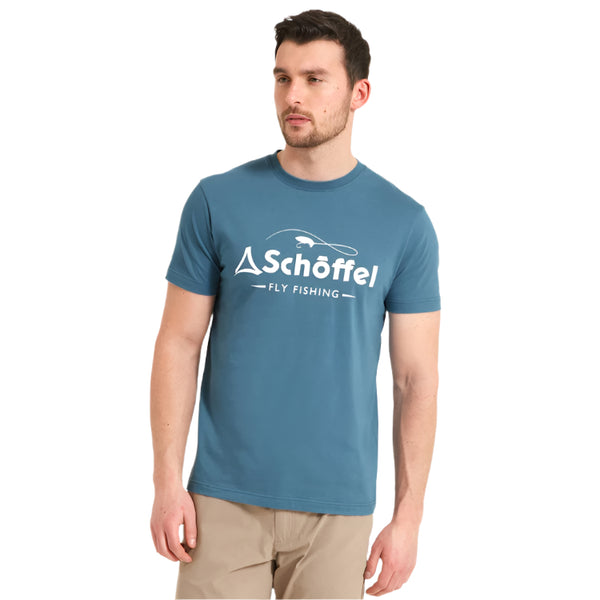 Schoffel Tyne T-Shirt - River Blue