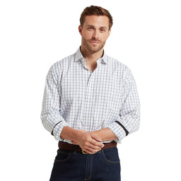 Schoffel Westminster Classic Shirt - Navy Check