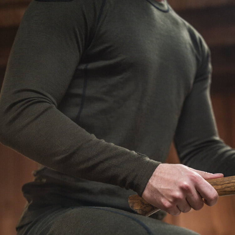 Seeland Apex One Hundred Long Sleeve T-Shirt - Pine Green