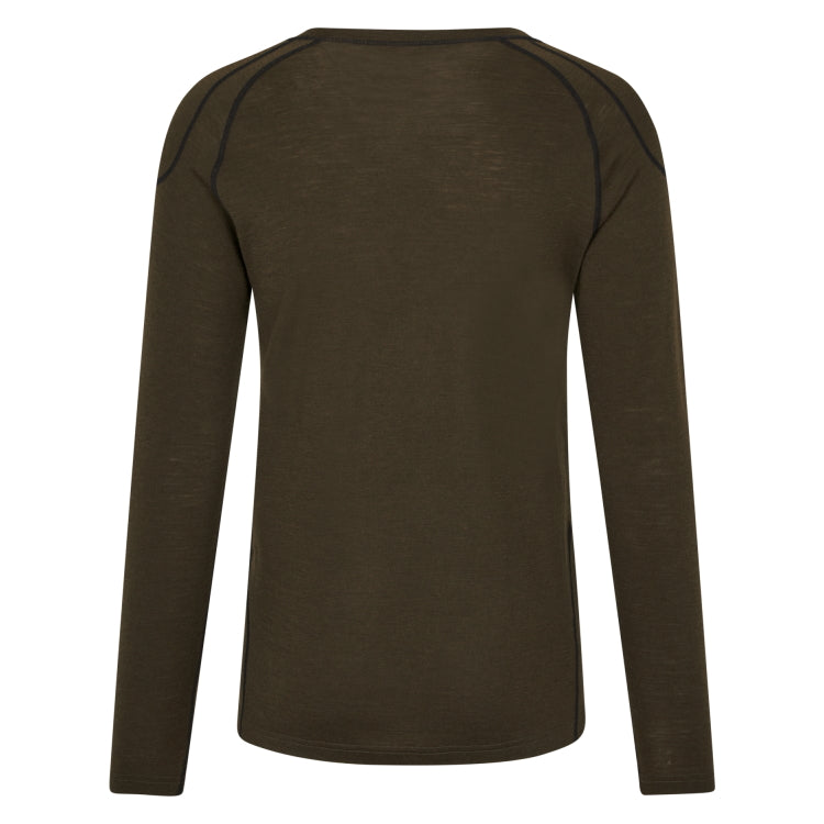 Seeland Apex One Hundred Long Sleeve T-Shirt - Pine Green