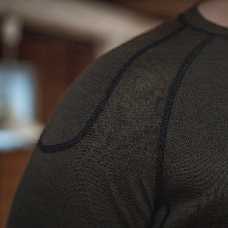 Seeland Apex One Hundred Long Sleeve T-Shirt - Pine Green