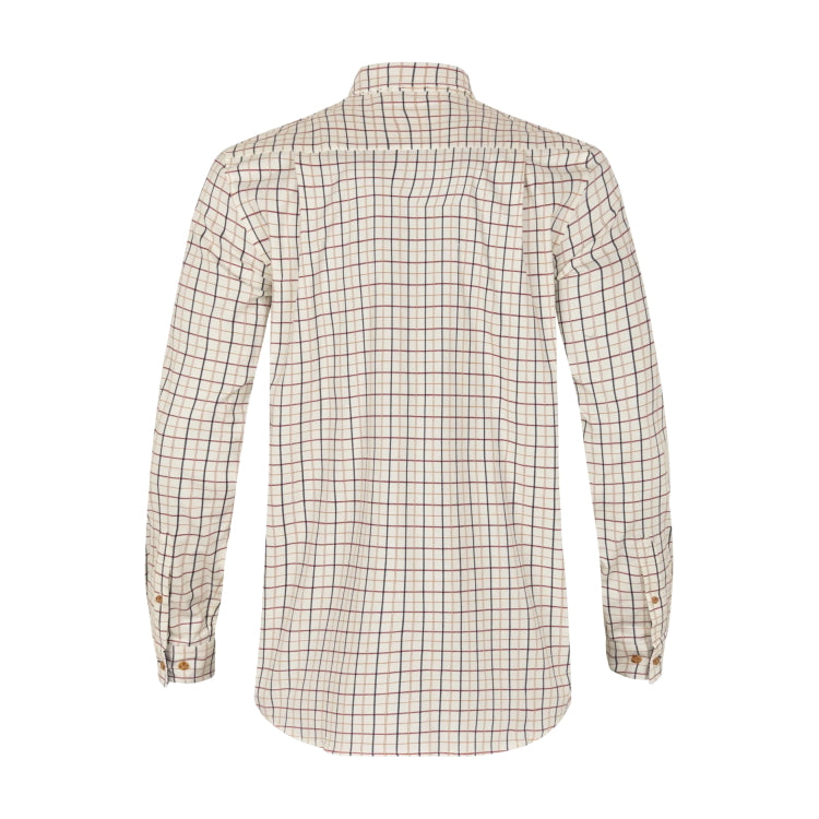 Seeland Oxford Shooting Shirt - Classic Blue/Merlot Check