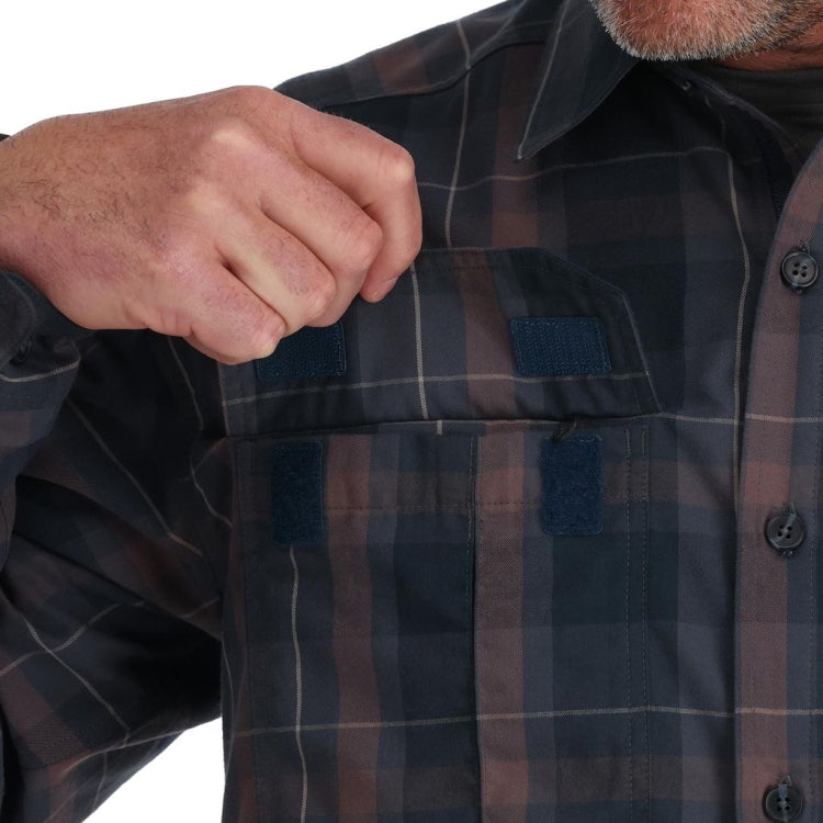 Simms ColdWeather Long Sleeved Shirt - Selvedge Logan Plaid