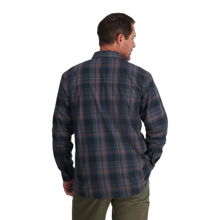 Simms ColdWeather Long Sleeved Shirt - Selvedge Logan Plaid