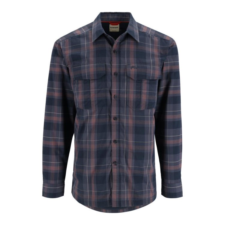 Simms ColdWeather Long Sleeved Shirt - Selvedge Logan Plaid